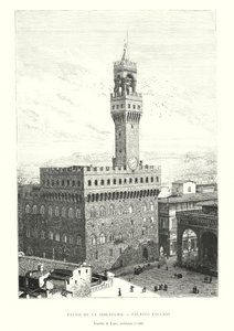 Palais de la Seigneurie, Palazzo Vecchio, Arnolfo di Lapo, arkitekt av Italian School