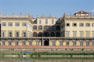 Palazzo Corsini, bygget 1650-c.1737 av Italian School
