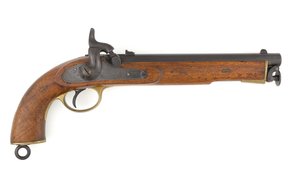 Mønster 1856 Percussion Rifled Pistol av Italian School
