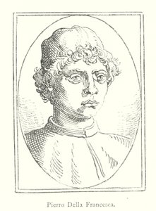 Piero Della Francesca (gravering) av Italian School