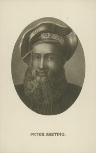 Pietro Aretino av Italian School