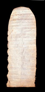 Placito cassinese dit Placito capuano (de Capoue) første dokument utformet på det vulgære italienske språket i mars 960. Det ble reformert av den lombardiske rektor Capoue. Montecassino (Frosinone), Museum of the Abbey av Italian School