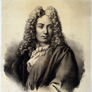 Portrett av Arcangelo Corelli (1653-1713) italiensk komponist og fiolinist av Italian School