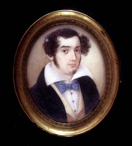 Portrett av Ciro Menotti (1798 - 1831). Museum for Risorgimento. Milan av Italian School