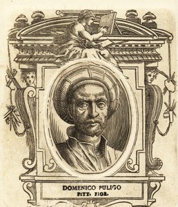 Portrett av Domenico Puligo, italiensk maler fra renessansen, aktiv i Firenze av Italian School
