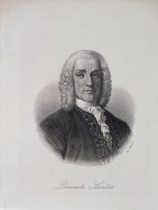Portrett av Domenico Scarlatti (1686-1757) av Italian School