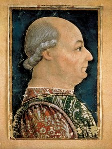 Portrett av Francesco Sforza av Italian School