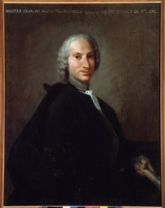 Portrett av Gianandrea Fioroni (1716-1778) italiensk komponist av Italian School