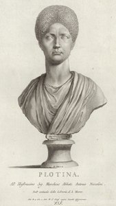 Portrett av Pompeii Plotina av Italian School