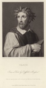 Portrett av Torquato Tasso av Italian School