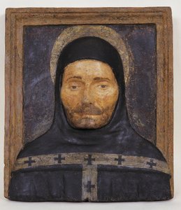 Portrett av dominikaneren Antonino Pierozzi kjent for å være Saint Antonin, skytshelgen for Firenze (1389-1459) av Italian School