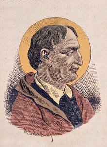 Portrett av paven Corneille (Cornelius eller Cornelio) (251-253) av Italian School