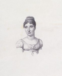 Prinsesse Elisa Baciocchi (gravering) av Italian School