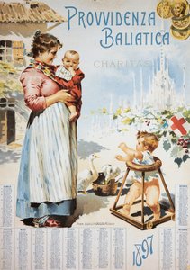 Bistand til sykepleiere, Charitas, kalender av Italian School