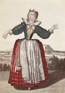 Radegonda, karakter av Commedia dell