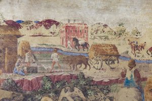Elve- og landliv, livsscener ved Borso d