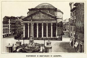 Roma: Pantheon eller Mausoleo D