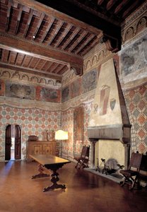 Rom for papegøyene av Italian School