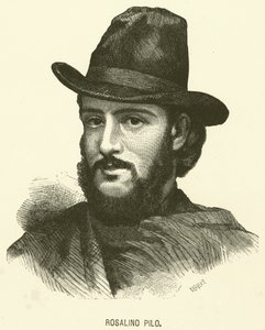 Rosalino Pilo (gravering) av Italian School