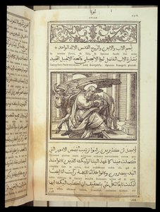 Saint Luke the Evangelist, Bibel skrevet på arabisk, Roma av Italian School