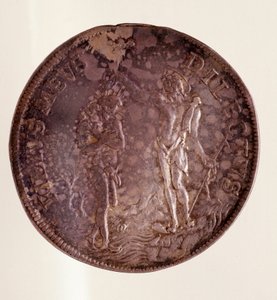 Sølv piastra fra Firenze, regjering av Cosimo III av Medici (1642-1723) av Italian School