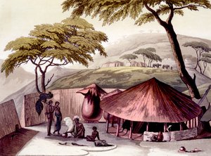 Sørøstkysten: Cafere nation, 1820-30-tallet av Italian School