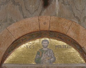 St. Mark (mosaikk) av Italian School