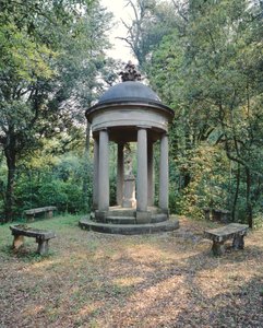 Tempel med statue av Venus, Villa di Celle
