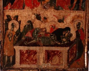 The Deposition of Christ, bottom half of a panel (see also 78636) (panel)   1413473   no       norwegian Successfully Translated  Original: Encounter of Two Objects Translat: Encounter of Two Objects 1412634 no norwegian Successfully Translated Original: I av Italian School