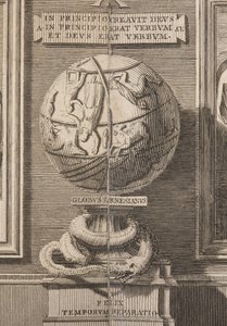 Farnese Globe fra demonstrasjon av Italian School