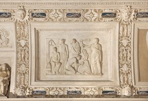 Ilden, fra historiene om Perseus av Italian School