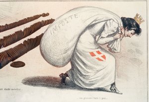 Den italienske turritaen kollapset under skattebyrden av Italian School