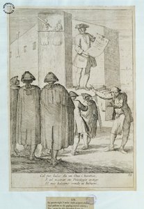 Dukkeføreren, 1748 av Italian School