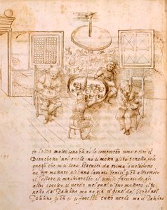 Den eldgamle kunsten å lage fartøy, i, 1589 av Italian School