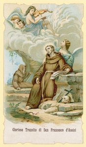 Ekstasen til den hellige Frans av Assisi av Italian School
