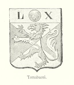 Tornabuoni (gravering) av Italian School
