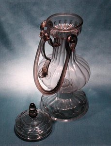 Venetiansk ær (rosa glass) av Italian School
