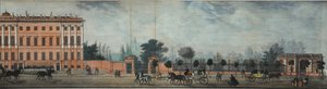 Anichkov-palasset. Fra panoramaet av Nevsky Prospekt, 1830