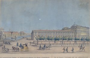Anichkov-palasset i St. Petersburg, 1814