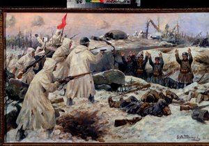 Overgivelsen av de finske soldatene i 1940 av Ivan Alexeyevich Vladimirov