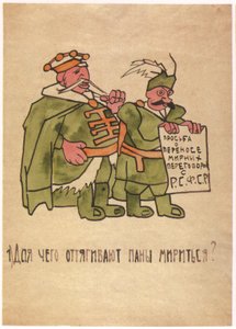Hvorfor drar den polske herren videre med fredsforhandlingene, 1920