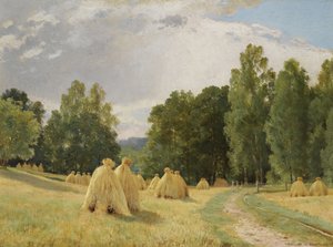 Naostachks, Preobrazhenskoye av Ivan Ivanovich Shishkin