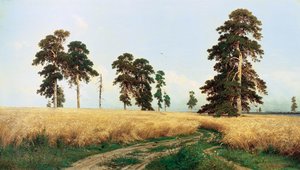 Rye Field, 1878. av Ivan Ivanovich Shishkin