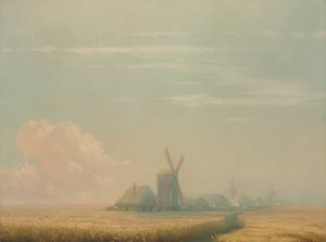 Ukrainsk innhøsting, 1857 av Ivan Konstantinovich Aivazovsky