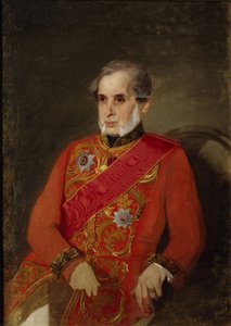 Portrett av grev Alexander Vasilyevich Kochubey 1768-1834, 1860-tallet