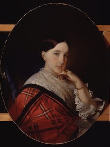 Portrett av storhertuginne Maria Alexandrovna 1824-1880, fremtidig keiserinne av Russland