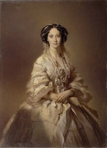 Portrett av Maria Alexandrovna 1824-1880, keiserinne av Russland