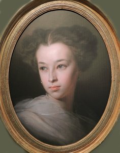 Portrett av Natalia Alexandrovna Pushkina, grevinne av Merenberg 1836-1913, Poetens datter, 1849