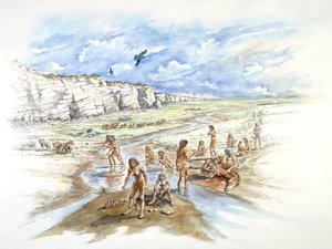 Boxgrove Quarry, forhistorisk, c1990-2010