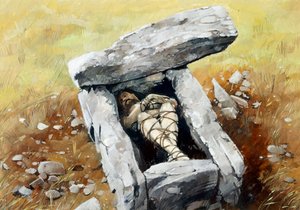 Cist, bronsealder, c1990-2010 av Ivan Lapper